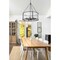 Z-Lite Barrington Chandelier, 8-Light, 32 In.W x 39.5 In.H, Matte Black/Clear Waterglass 346P32-MB - alternate 6